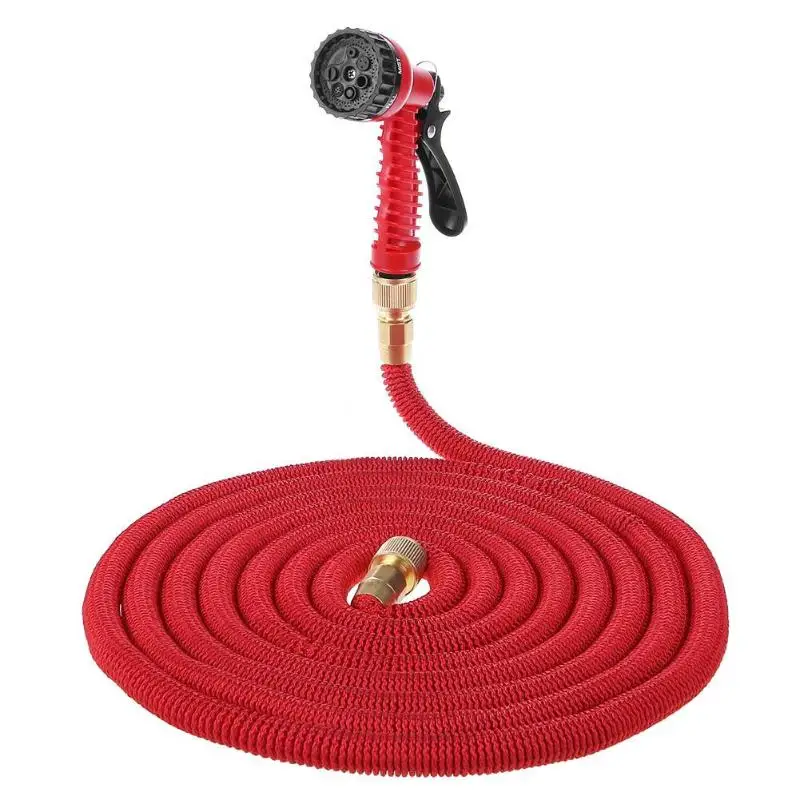 Садовый шланг, расширяемый гибкий шланг для полива труб, комплект с распылителем, светодиодный автомобильный светильник HB3 HB4, 60 Вт, 12 В, 24 В, чип CSP