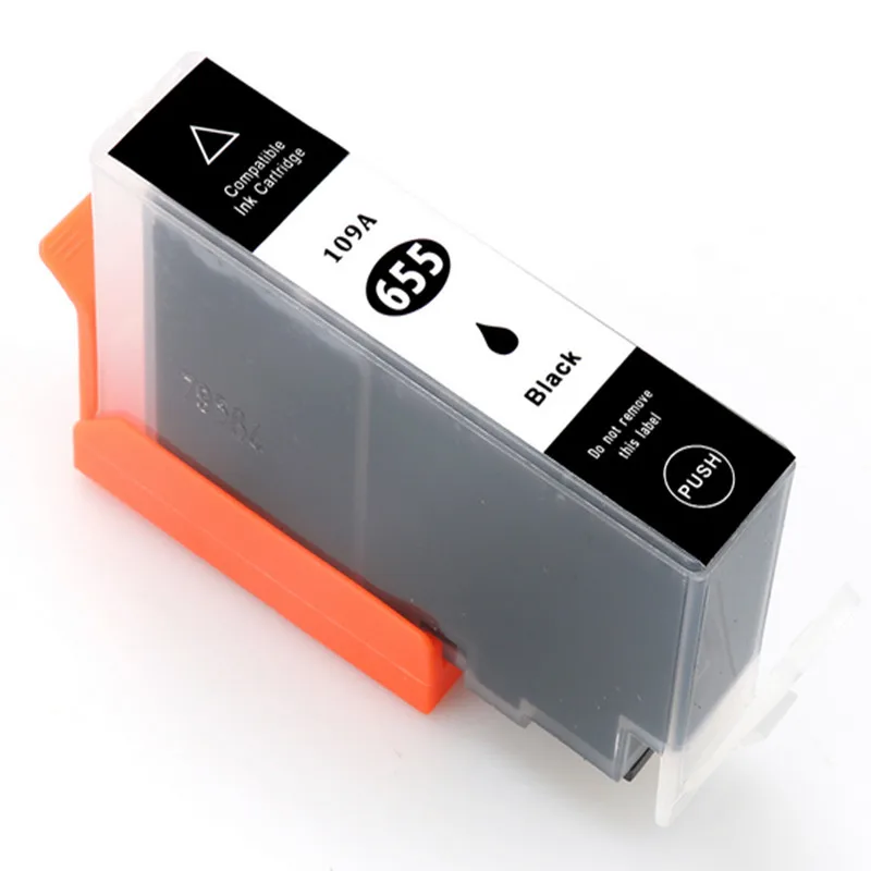 4x черный картридж для hp 655 с чипом совместимый Deskjet ink Advantage 3525/4615/4625/5525/6520/6525|ink