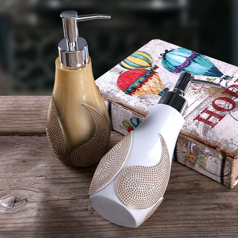 Креативный насос дозатор жидкого мыла роскошный бренд ванная комната кухонная