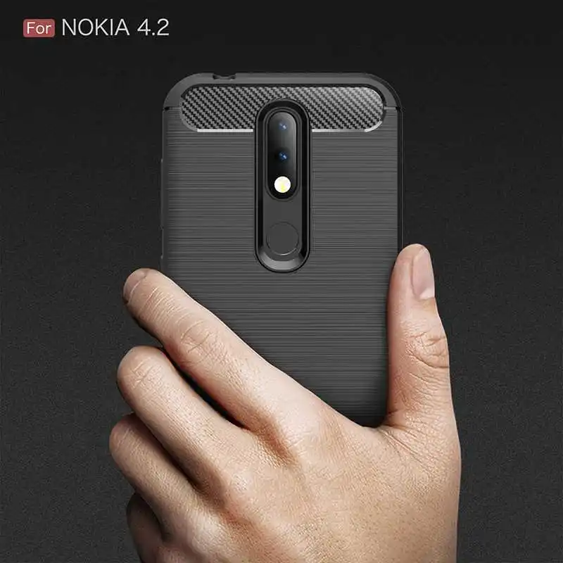 Mokoemi модный противоударный мягкий силиконовый чехол 5,7" для Nokia 4,2 чехол для Nokia 4,2 чехол для телефона