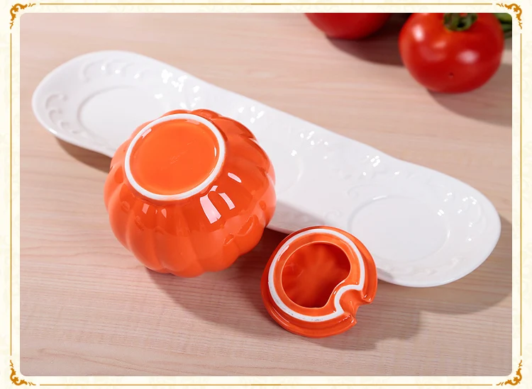 Новый год креативные керамические бутылки для хранения специй Баночки кухонные