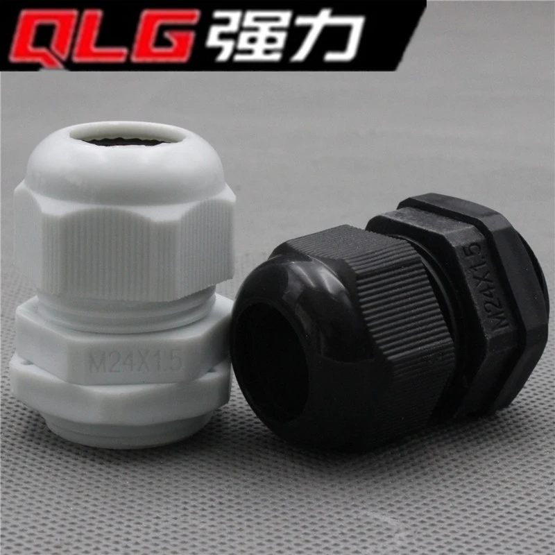 Водонепроницаемый нейлоновый пластиковый кабельный ввод коннектор для кабеля 12