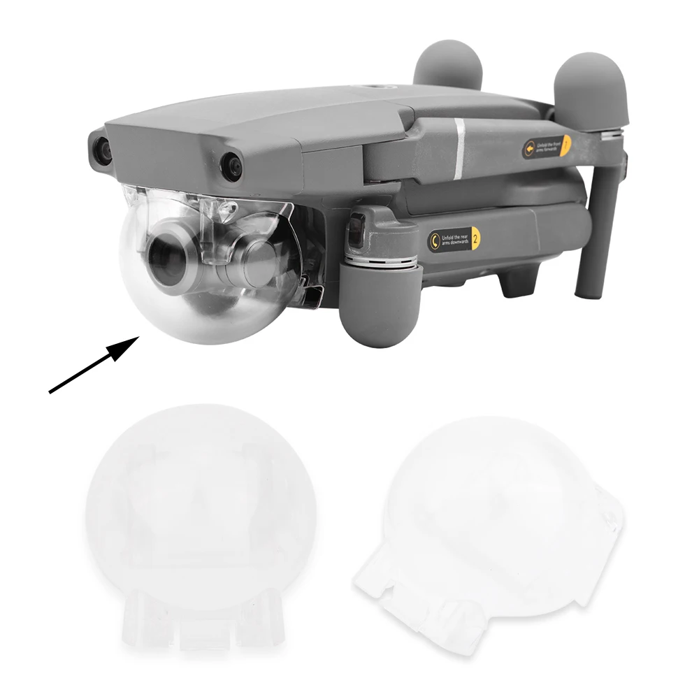 Новинка прозрачная Защитная крышка для DJI MAVIC 2 Pro / Zoom объектив беспилотника