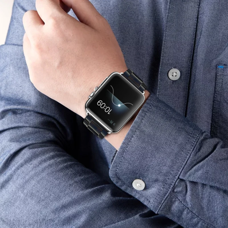 Ремешок для часов Apple Watch Series 4 40 мм 44 ремешок из натурального дерева iWatch 1 2 3 38 42