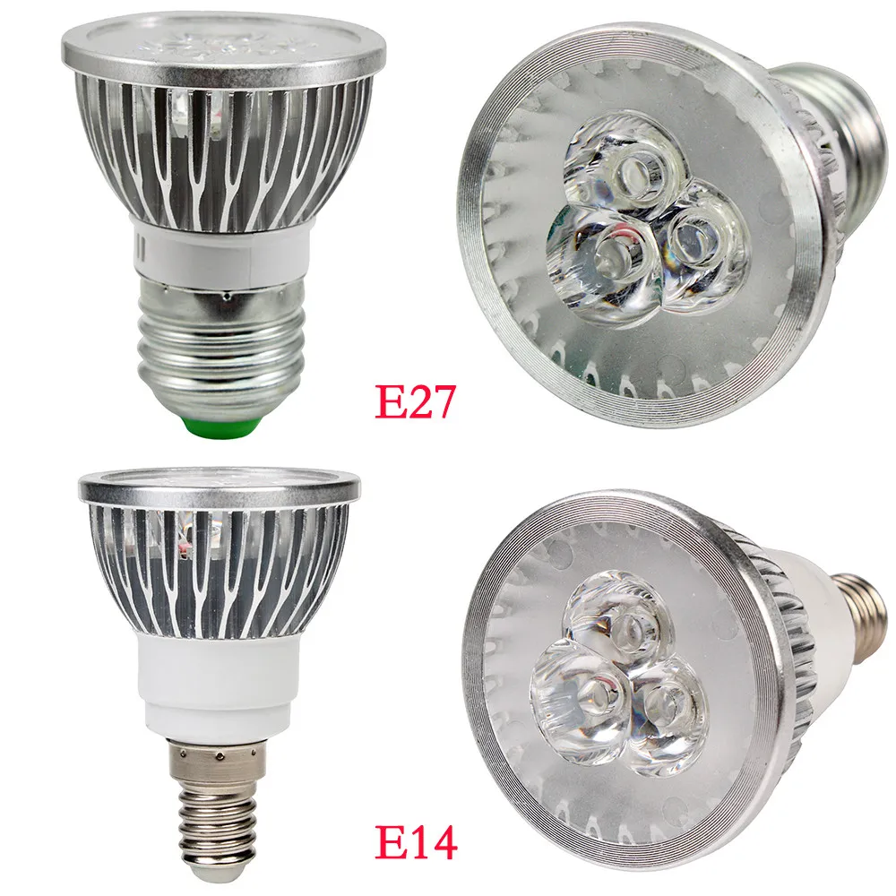 GU10 MR16 E14 E27 3W светодиодный энергосберегающий Точечный светильник Рождественская лампочка вечерние бар КТВ декоративный светильник лампы