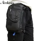 Norbinus Мужская холщоваянейлоновая мотоциклетная сумка водителя, мужская сумка с плечевым ремнем, сумка-мессенджер через плечо, поясная сумка на бедрах