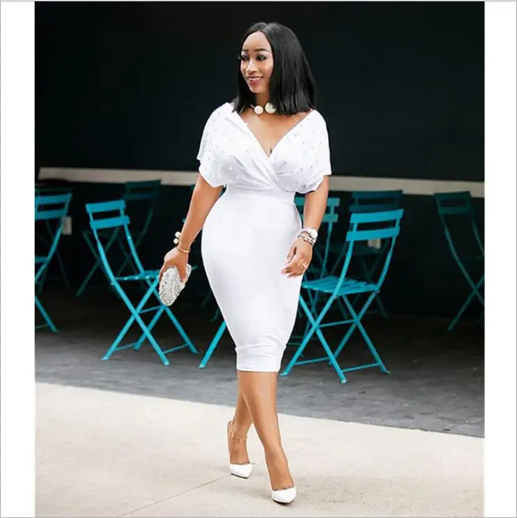 Новинка 2019 модный Европейский и американский стиль чистый цвет грудь v образный