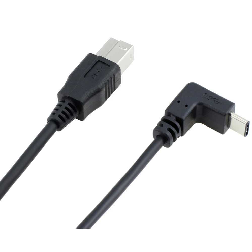 Кабель для передачи данных с правым и левым углом USB 3 1 Type C на 0 B Боковой изгиб 90