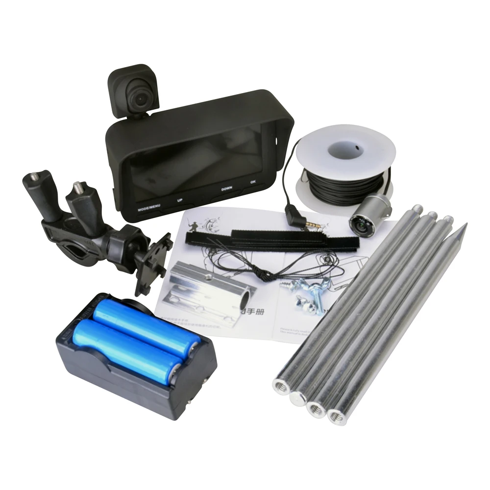 Рыбопоисковый видеорегистратор с двумя объективами и кабелем 20 м 2 0 мегапикселей