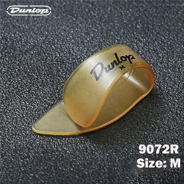 Dunlop 1 шт., медиатор для гитары с большим пальцем, медиатор для гитары с большим пальцем, медиатор для акустической электрогитары - Цвет: Thumb Size M 9072R
