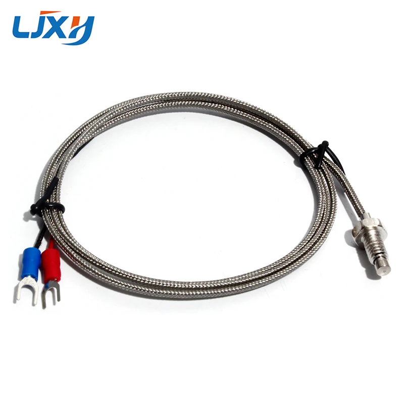 LJXH релейный выход REX-C100 термостат pid регулятор температуры 100-240VAC с 1 м M6 тип резьбы K термопары