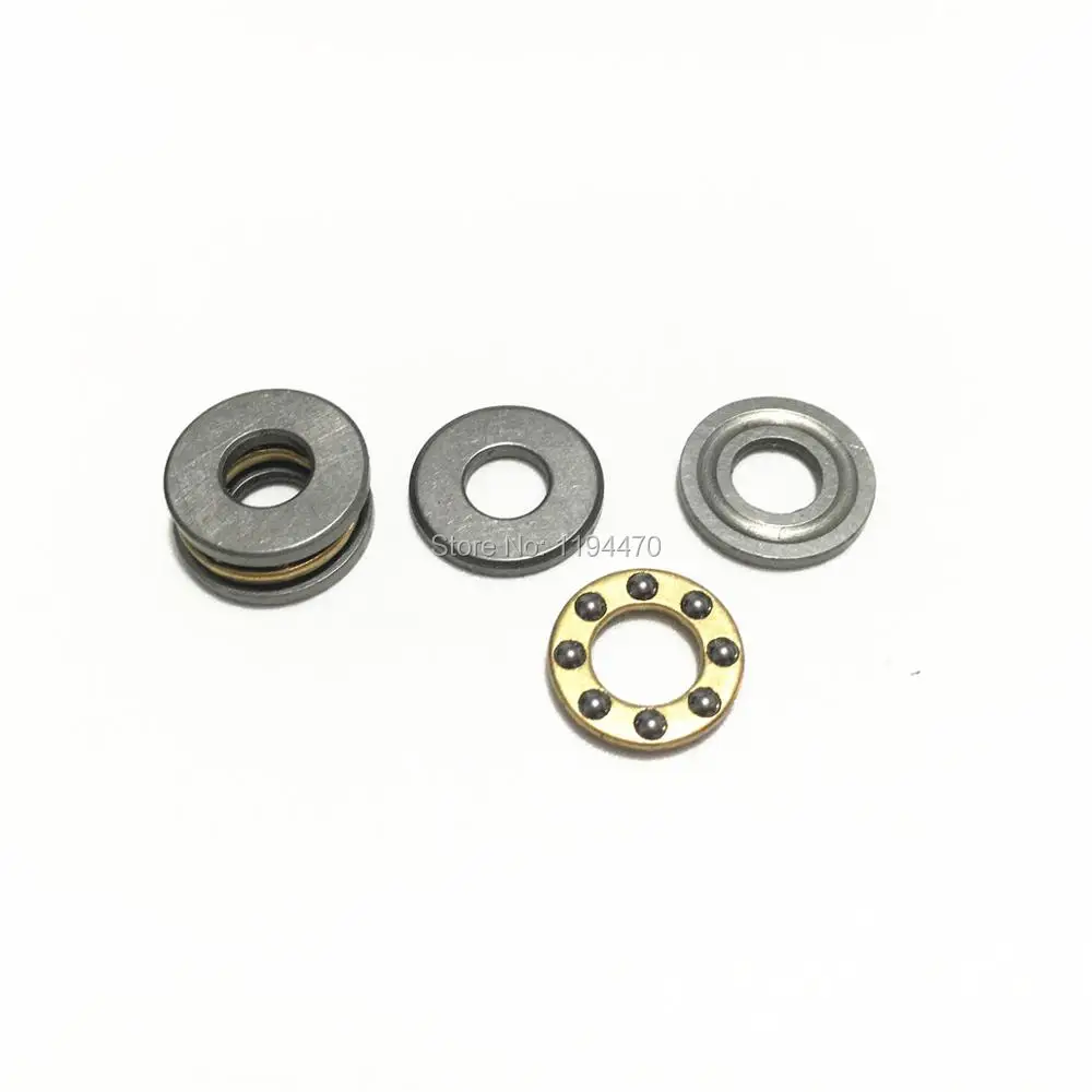 5 шт./лот F3-6M 3x6x3 мм осевой шариковый подшипник упорный 3 x 6 миниатюрный плоский