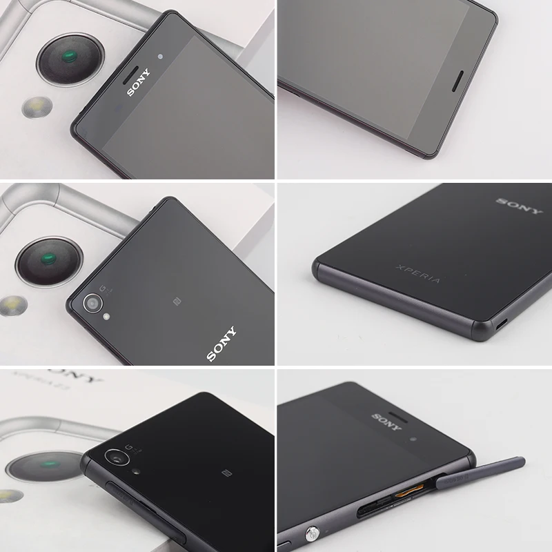 Оригинальный Смартфон Sony Xperia Z3 D6603 с четырёхъядерным процессором Android ОЗУ 3 ГБ ПЗУ