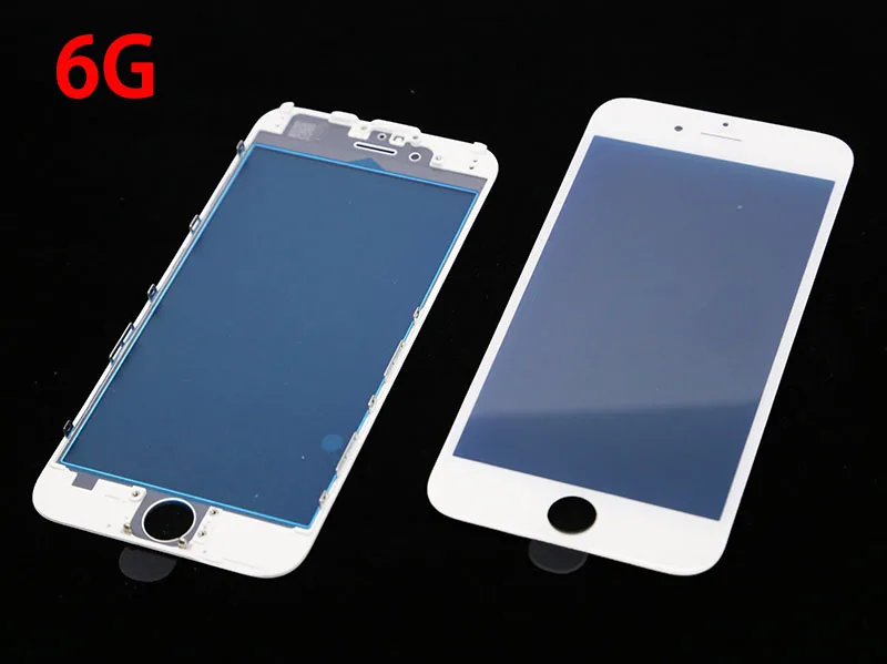10 шт. внешнее стекло с рамкой Рамка для iPhone 8G 8P 6G 6plus 6S 7G plus 5S 5G ЖК дисплеем