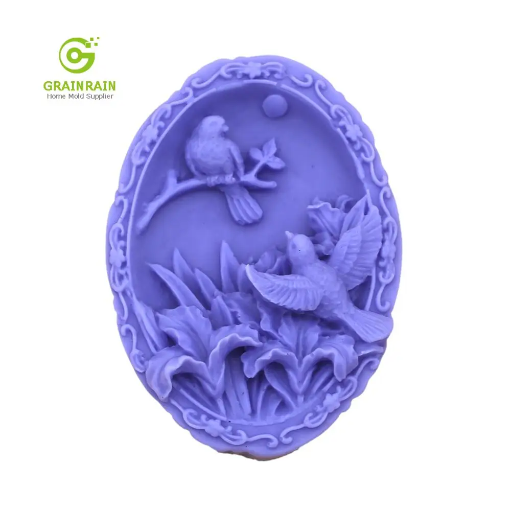 

Изготовление мыла Grainrain, силиконовые формы для рукоделия «сделай сам», птицы 159