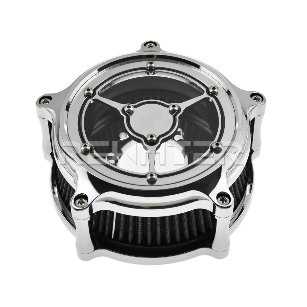 REWMTER мотоцикл воздухозаборник фильтр воздухоочиститель Алюминий для Harley Sporster Dyna