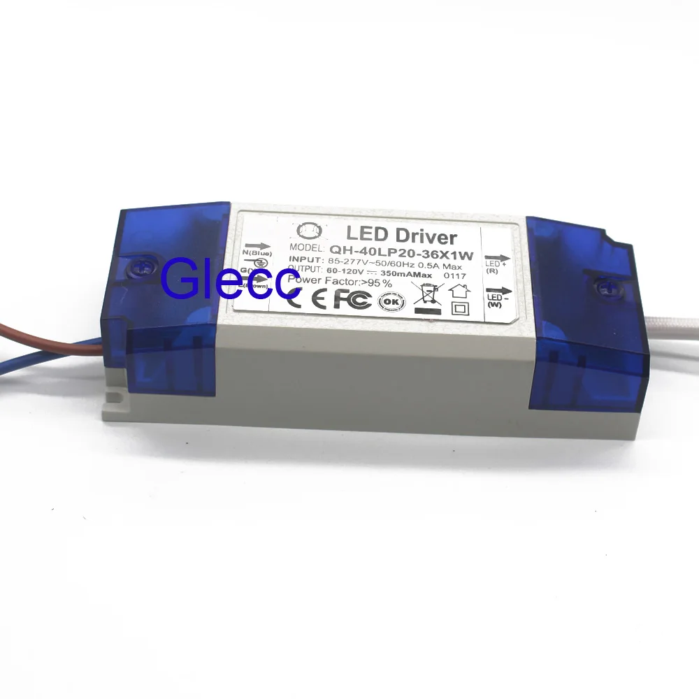 AC 85-265V 1-2x3w 2-4x3w 6-10x3w 10-18x3w 18-30x3w 600mA 650mA Светодиодный драйвер Трансформатор для