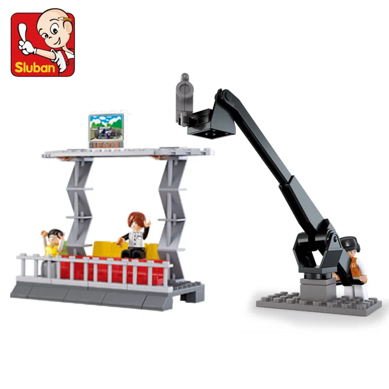 Sluban модель здания совместима B0355 300 шт строительные наборы Классические игрушки