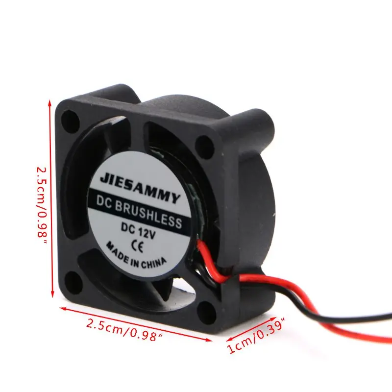 tablet-Small 2-Wire Brushless Cooling Fan 2510S For 3D Printer Parts | Компьютеры и офис