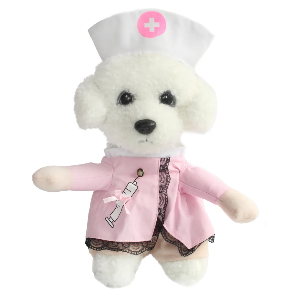 Костюм для собак и кошек смешной костюм медсестры сменный 6201001 одежда щенков