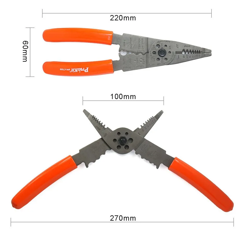 Многофункциональные плоскогубцы 8PK-CT009 высококачественный обжимной инструмент