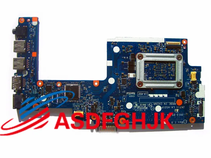 Original FOR HP Pavilion 11-e LAPTOP MOTHERBOARD WITH A4 CPU 730893-501 ZKT11 LA-A521P Test OK | Laptop Repair Components