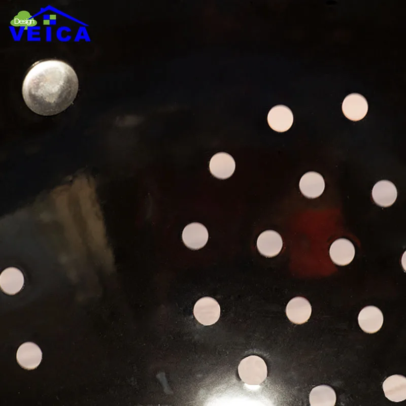 Корзина для хранения овощей из нержавеющей стали черного цвета 1 шт. закрытый