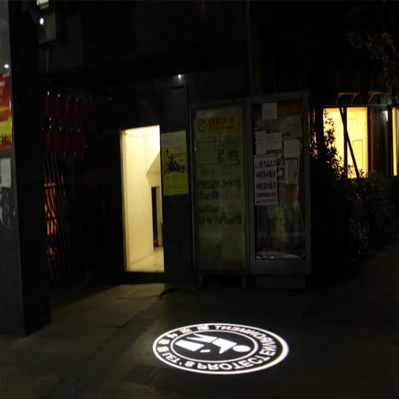 New Model OUTDOOR Waterproof Static Image 20W LED Projector Rustproof IP65 High Definition Custom Logo Gobo Lights | Лампы и освещение