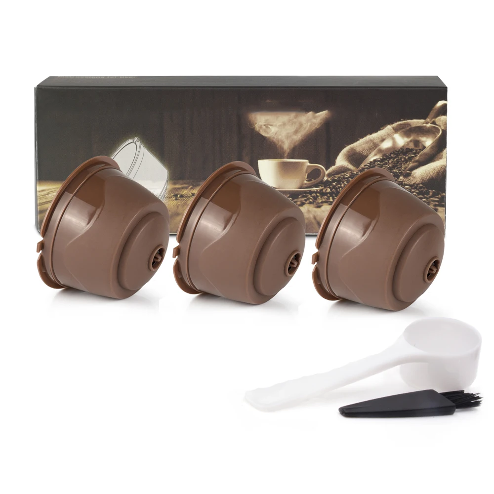 Многоразовые капсулы с кофе для Dolce Gusto/Nescafe 3 шт.|Кофейные наборы| |