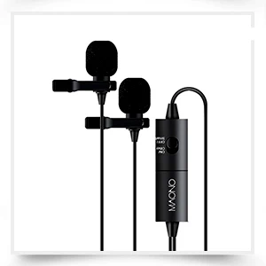 MAONO Беспроводной металла UHF микрофон конденсаторный studio Mic усилитель ЖК-дисплей Дисплей двухканальный портативный караоке смеситель