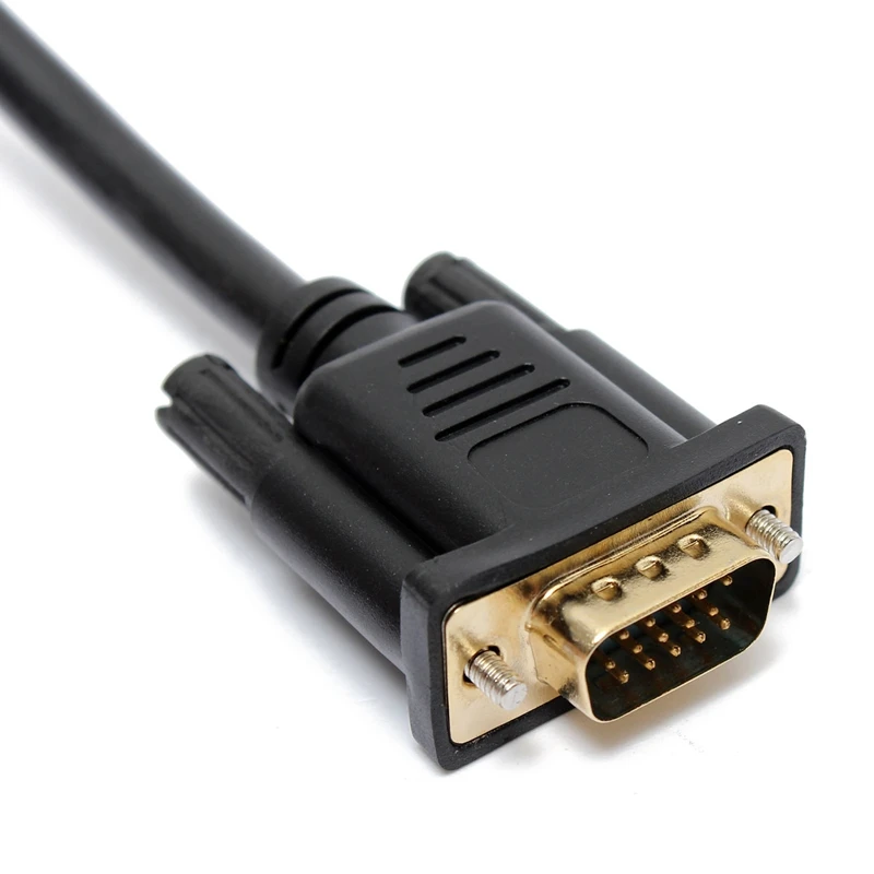 Адаптер Переходник VGA на 3 RCA Male 1 5 м для ПК ТВ HD RGB видеопроектор|vga to|adapter cablecable for pc |