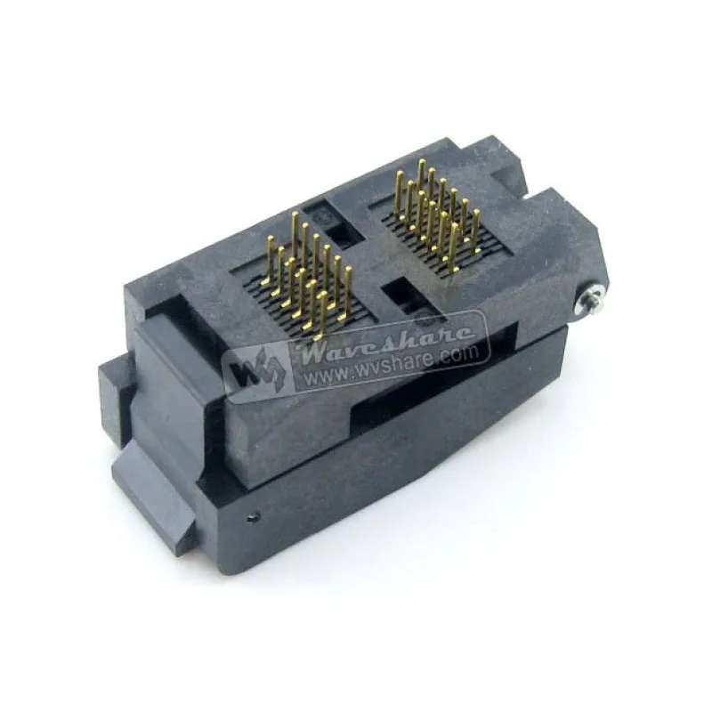 SSOP24 TSSOP24 FP 24 0.65 01A Enplas IC тестовый адаптер с гнездом 5 6 мм ширина 0 65 шаг|pitch|pitch adapter |