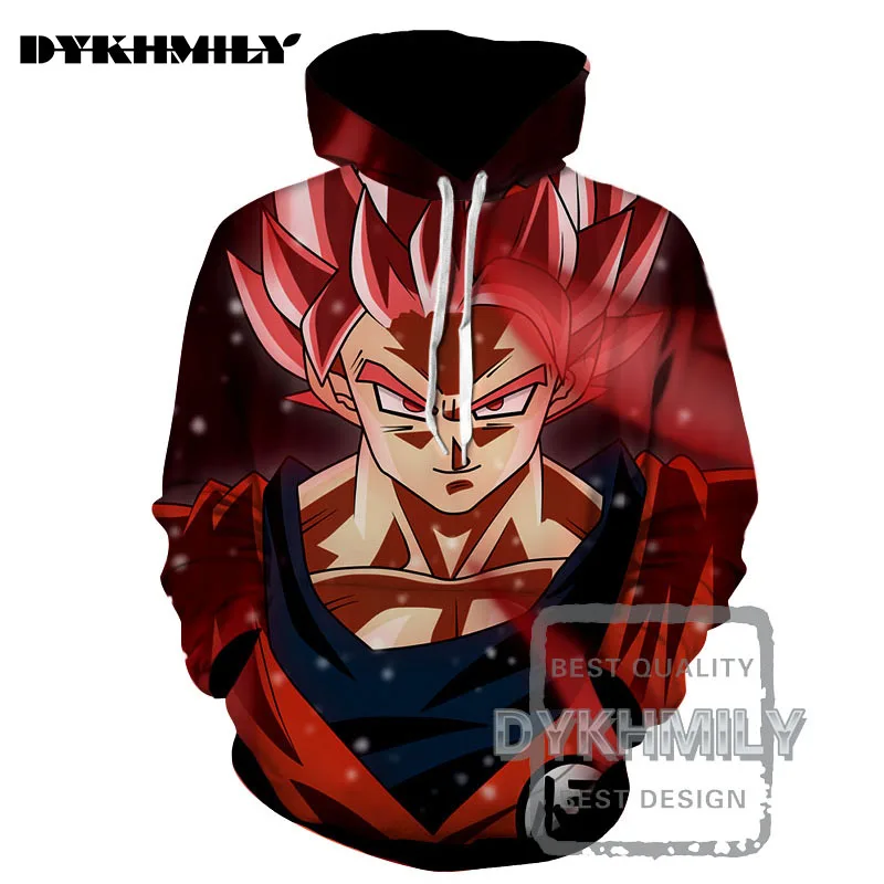 Dykhmily Bragon Ball Z 2017 модная спортивная одежда уличный стиль 3d печатных мужские