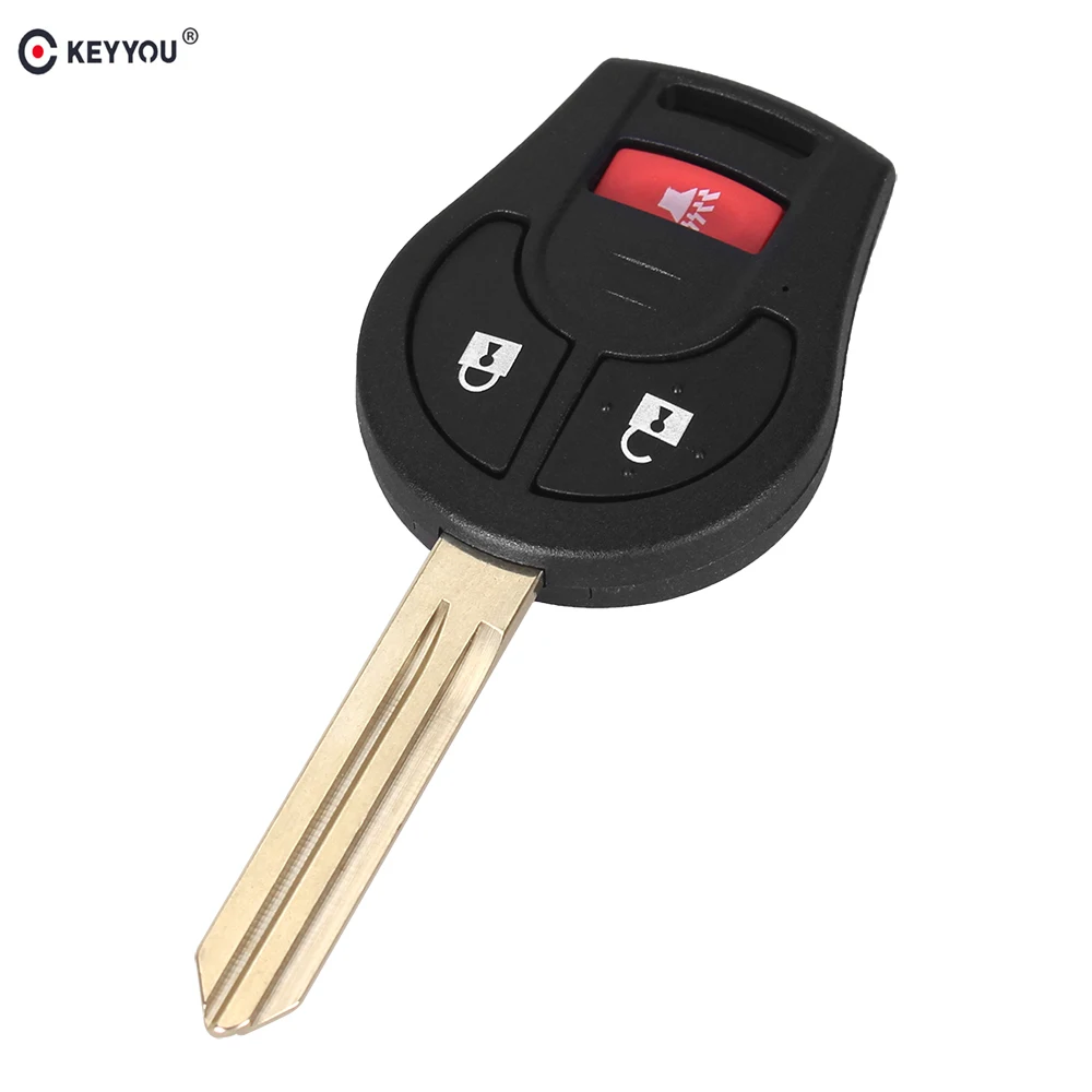Брелок KEYYOU 3 2 + 1 кнопки Новый чехол для пульта дистанционного управления Nissan Cube S SL