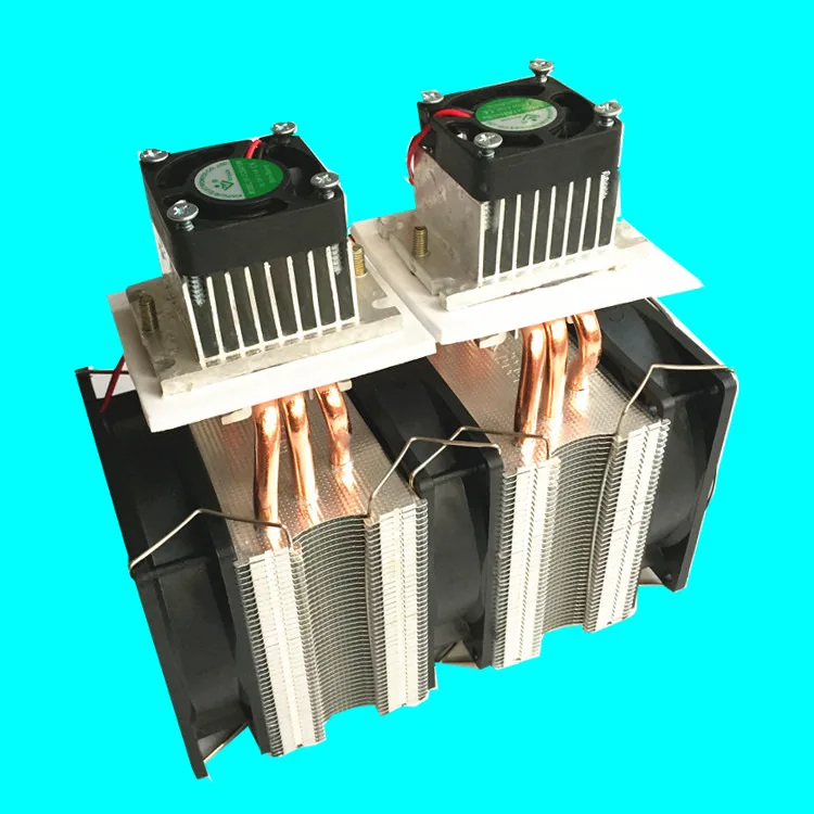 3 Heat pipe KOOLASON полупроводниковый Пельтье двойной охладитель сердечника холодильник DC12V чехол для компьютера микро кондиционер пространство охлаждения радиатора - Цвет лезвия: 3 Heat pipe