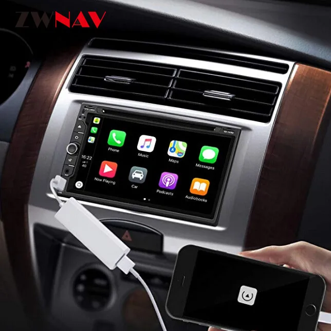 ZWNAV Carplay для Apple Android USB ключ Carplay автомобильный Navi головное устройство USB ключ Авто с сенсорным экраном управление подключи и играй
