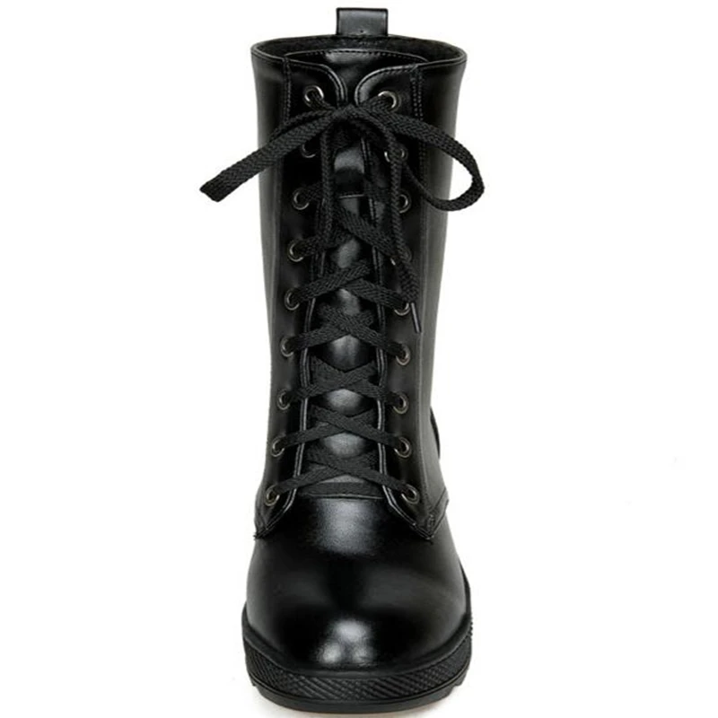 Женские ботинки на высоком каблуке демисезонные белые | Обувь