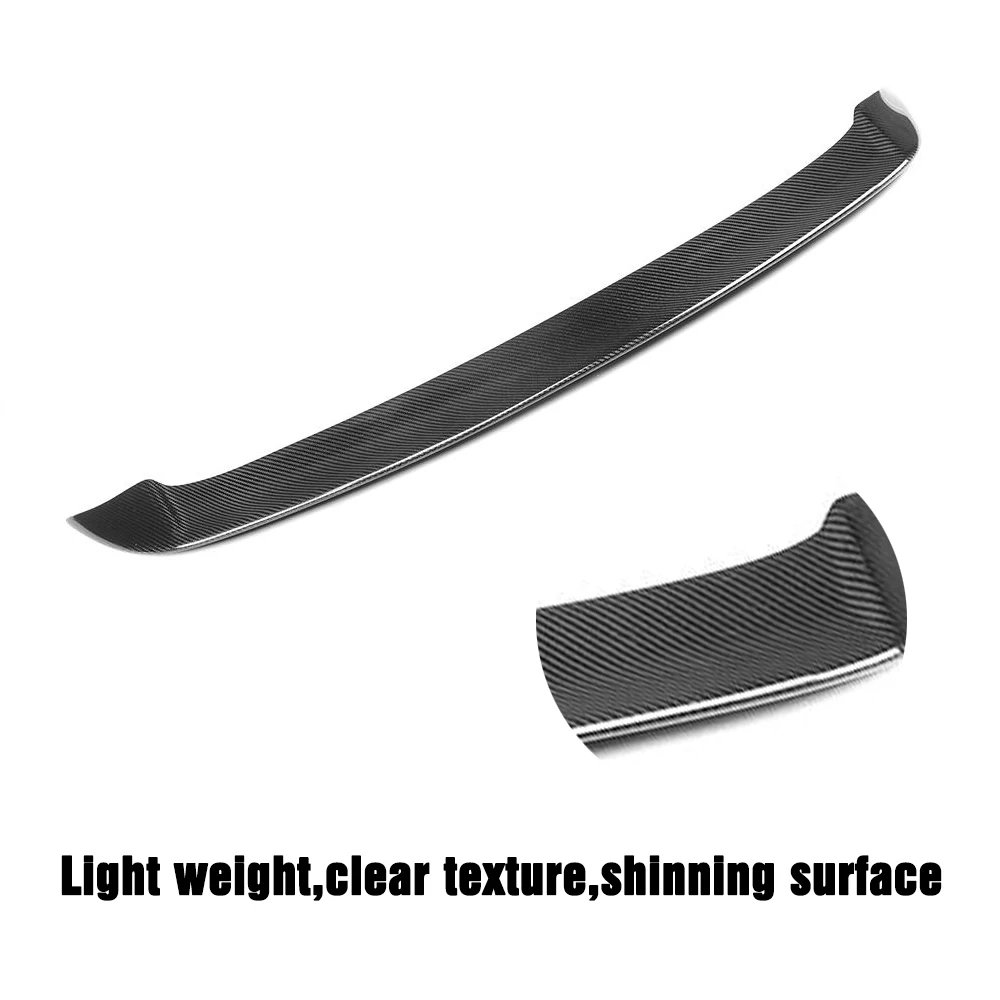 Carbon Fiber Auto Car Rear Trunk Spoiler Wing for VW Golf 6 MK6 VI R20 GTI 2010 2013 Boot LipSpoiler|lip spoiler|spoiler golfboot spoilers |