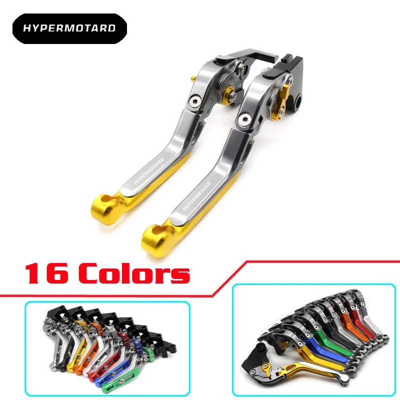 

16 color For DUCATI Scrambler 2015-2016, HYPERMOTARD 939 2016-2017 Motorcycle Adjustable Folding Extendable Brake Clutch Levers