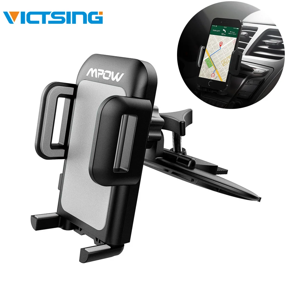 Автомобильный держатель для телефона VicTsing с CD слотом универсальный