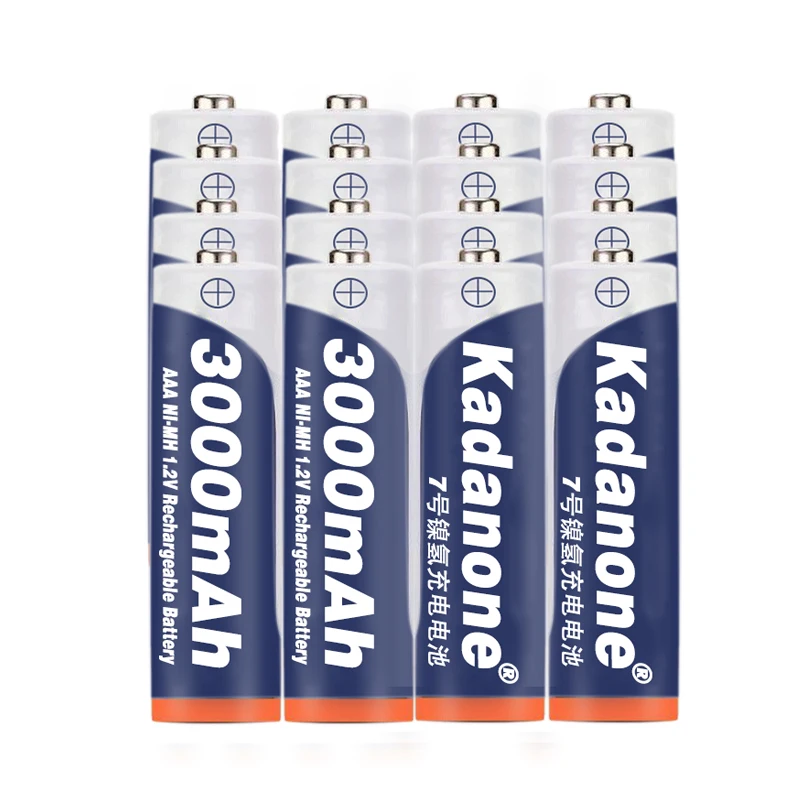 4 20 шт./лот новый бренд AAA батарея 3000mah 1 2 v Ni MH аккумуляторная для дистанционного