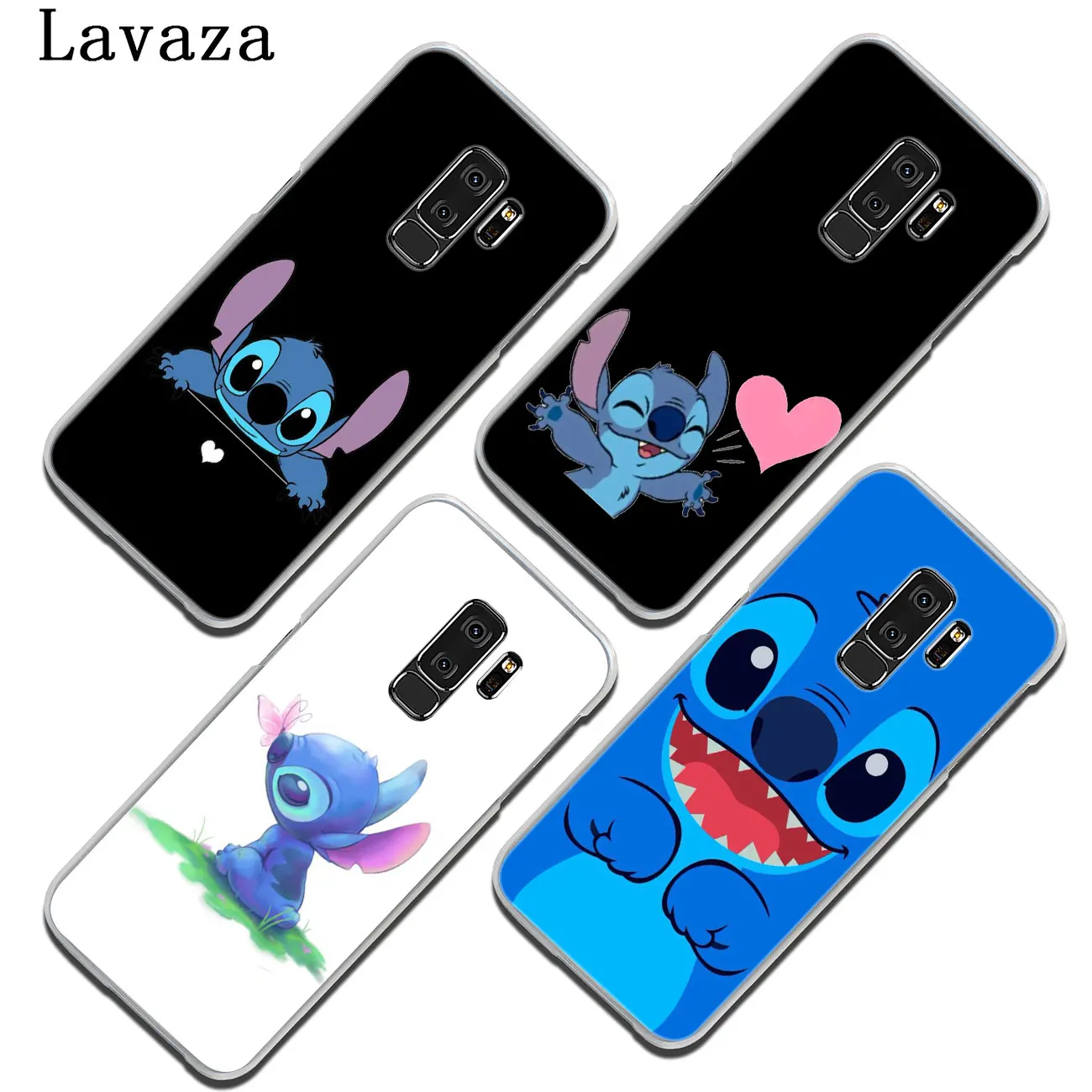 Милый жесткий чехол для телефона Lavaza Lilo Stitch Samsung Galaxy S7 S6 Edge S8 S9 + S10 Plus