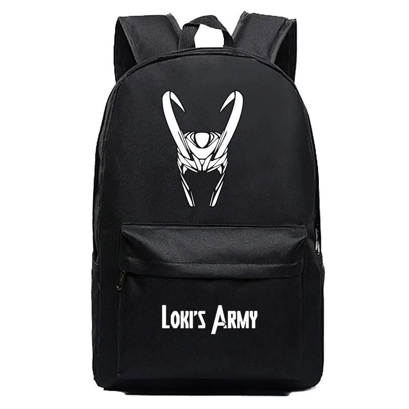 0430014 Новые комиксы Локи армейский рюкзак школьные сумки Bookbag Косплей Дети Подростки плечо ноутбук дорожные сумки подарок - Цвет: 0430014