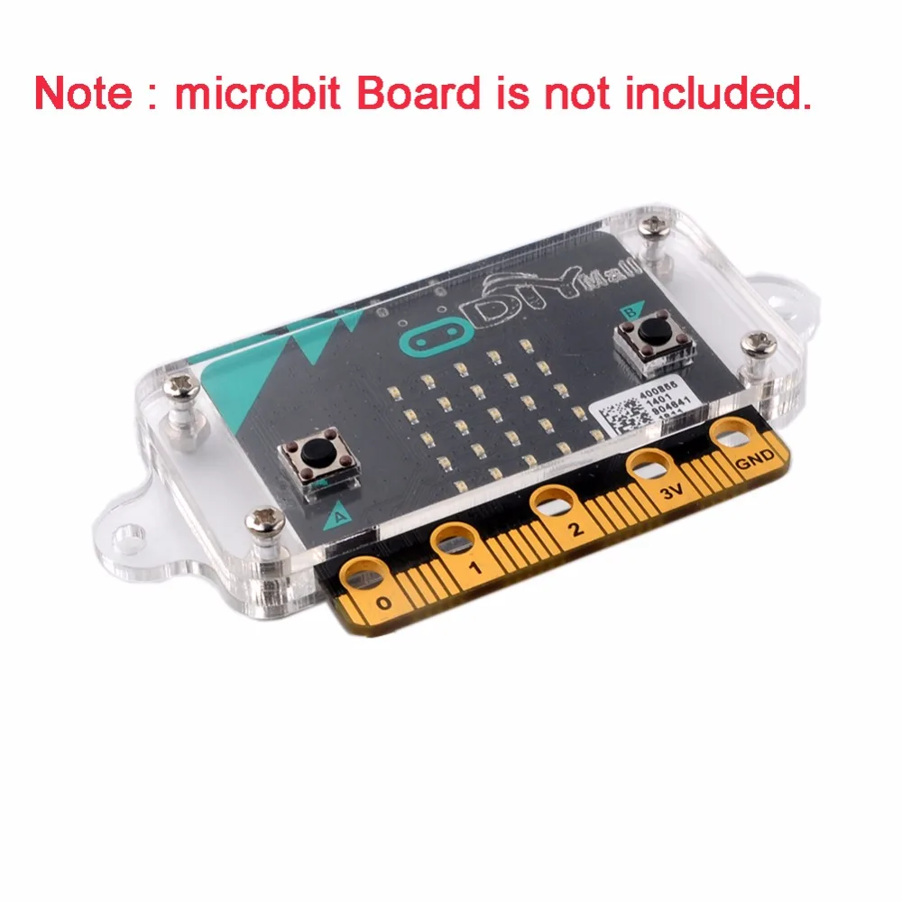 Прозрачный акриловый чехол, корпус корпуса КОРПУСА ДЛЯ BBC Micro: бит microbit для обучения детей FZ3241