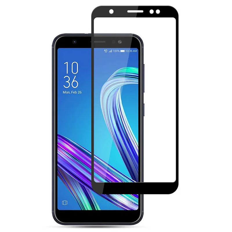 Для Asus ZenFone Max M1 ZB555KL полное покрытие 3D защитная пленка из закаленного стекла 9h на ZB