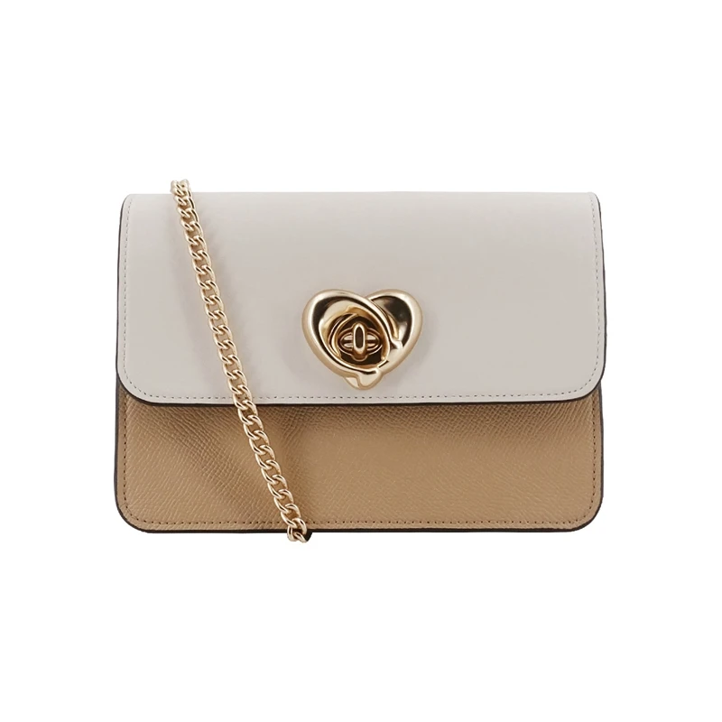 Кожаная сумка-мессенджер COACH Colorblock F44963 | Багаж и сумки