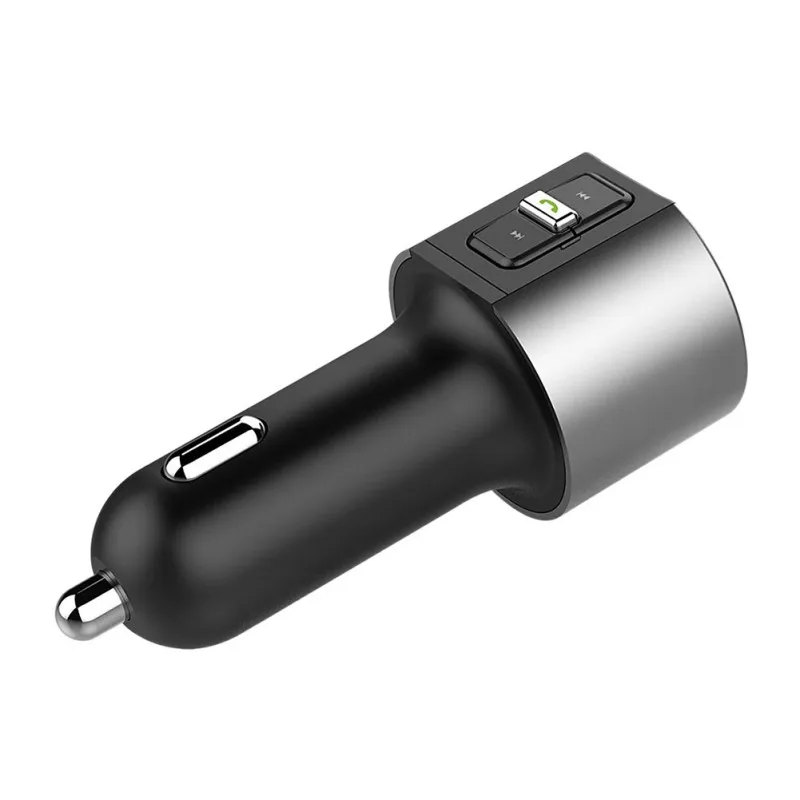 Двойной USB зарядка Bluetooth Handsfree Kit автомобильный FM передатчик модулятор