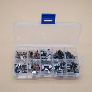 Микро-выключатель, вертикальный мини-выключатель, 70 шт.