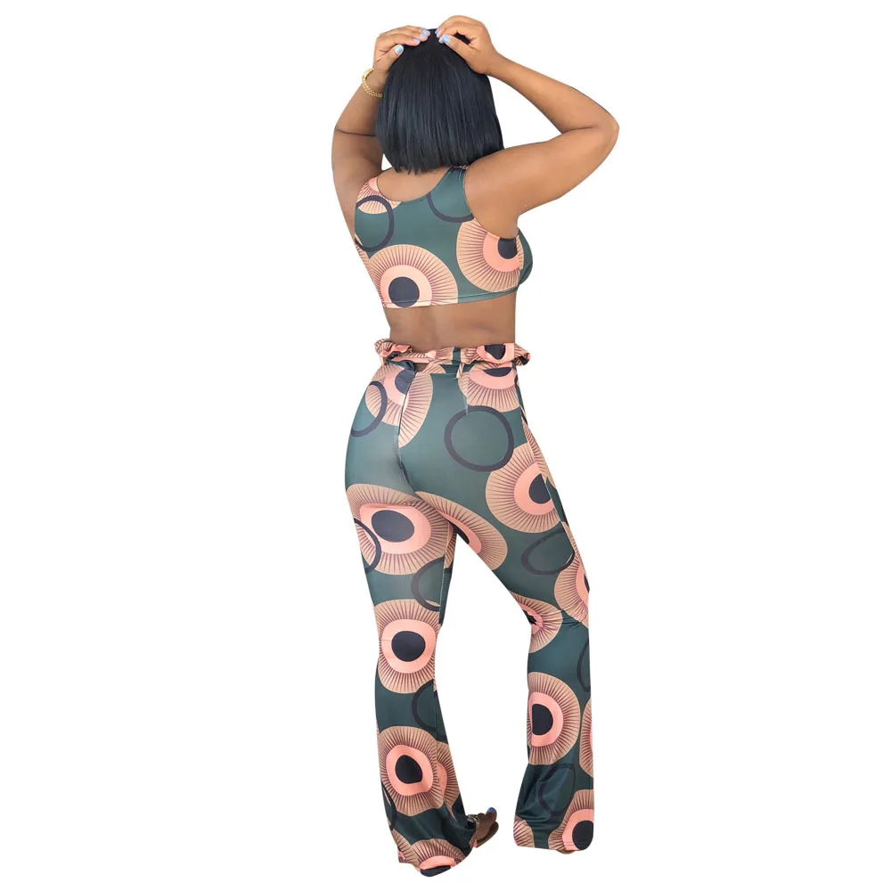 

2019 new arrival elegent style african women plus size sets S-2XL