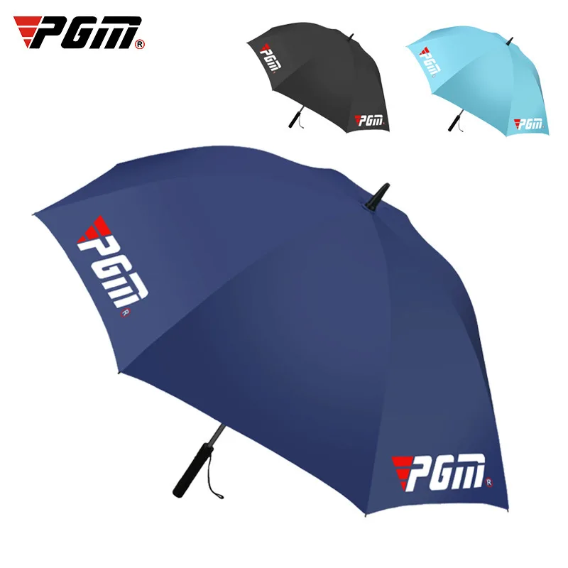 New PGM Golf Big Umbrella Self-contained Electric Fan Safety Steel Shaft In Men Lady Sun Protection UV Umbrellas High Quality